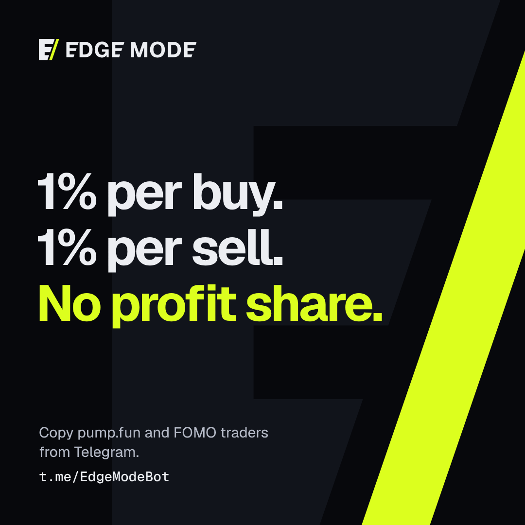 Square post template: 1% per buy, 1% per sell, no profit share