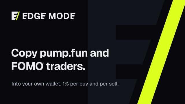 Bot description picture: Copy pump.fun and FOMO traders